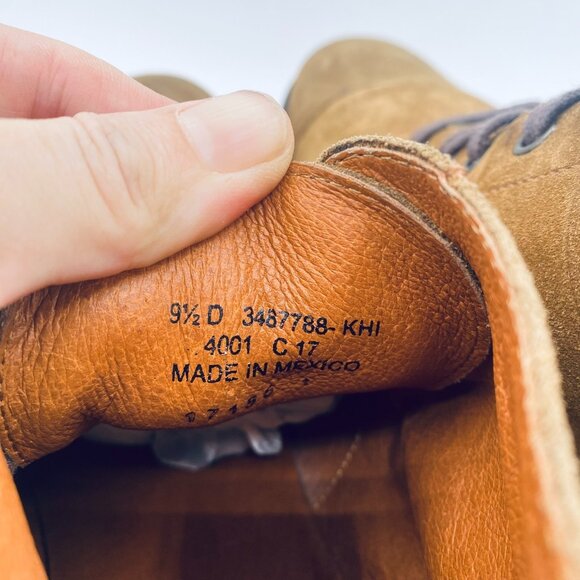 Frye Astor Boots Mens 9.5 Brown Suede Lace Up Chukka Ankle - Picture 5 of 11